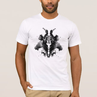 02 Camiseta de Arte Abstrato Borrão de Tinta Rorsc