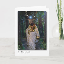 05 Cartão de Saudação Hierófobo Tarot