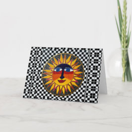 05 - Feliz Aniversário Cartão de Saudação Soleil
