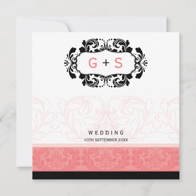 079Karianne :: CONVITES DE CASAMENTO: luxe SQ (Frente)