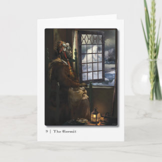 09 Cartão de Saudação Hermit Tarot