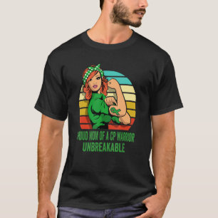 0 Camisa de Mãe Orgulhosa de um Guerreiro com Para