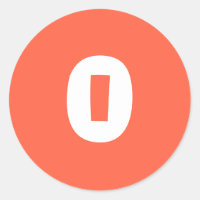 0 Pequenos adesivos redondos de tomate vermelho po