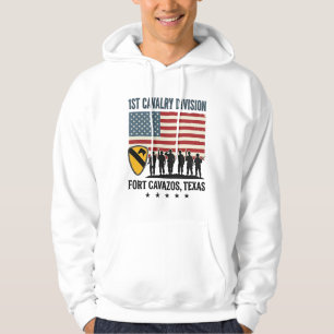 1ª Divisão de Cavalaria Fort Hood Camisa Militar V