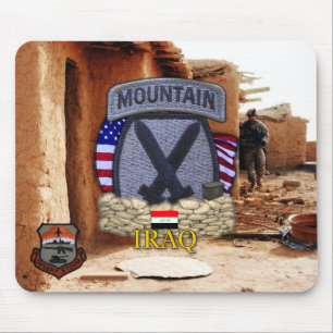 10ª divisão de montanha golfe de guerra Mousepad