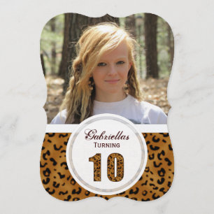 10º Aniversário do Leopardo: Imagem: Convite de fe