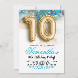 10º Convite à Gradação de Aniversário