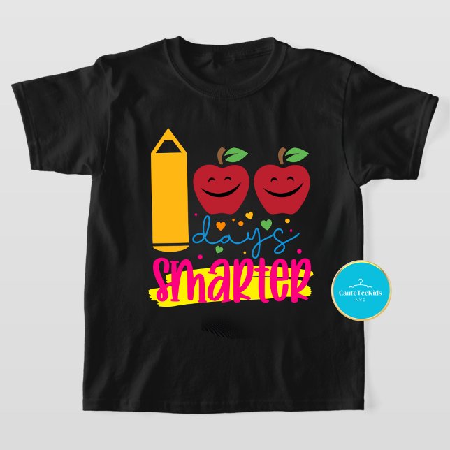 100º Dia da Escola | Voltar ao T-Shirt escolar (Criador carregado)