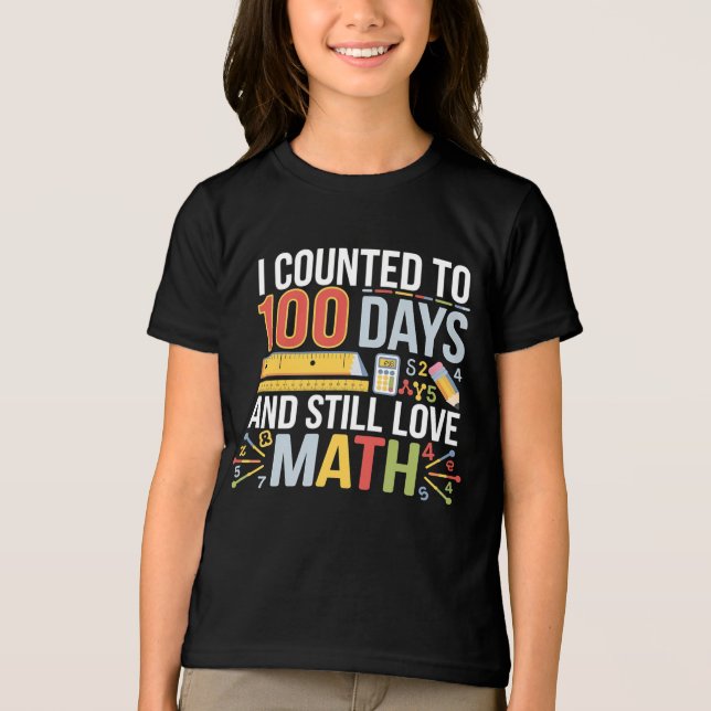 100.º Dia da Camisa Escolar - Divertida Celebração (Frente)