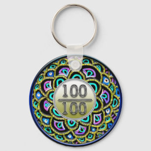 100/100 de chaveiro do elogio