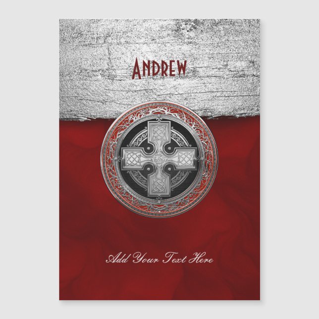 [100] Antigos Nó de Prata Sagrado Celta (Frente)