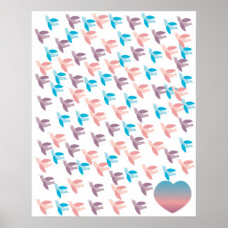 100 aves Poster