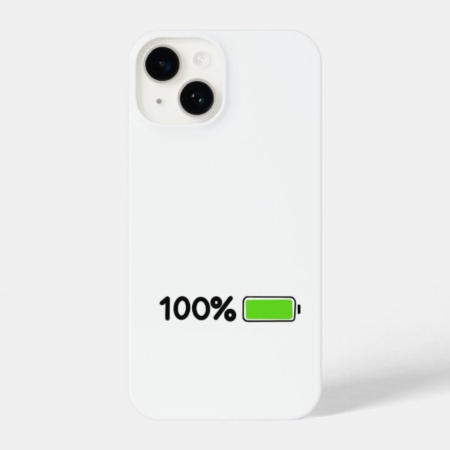100% bettery icon Phone Case (Verso)