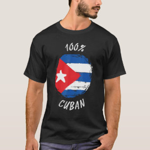 100 Camisa Cubana Ortodia Bandeira Cubana Cuba
