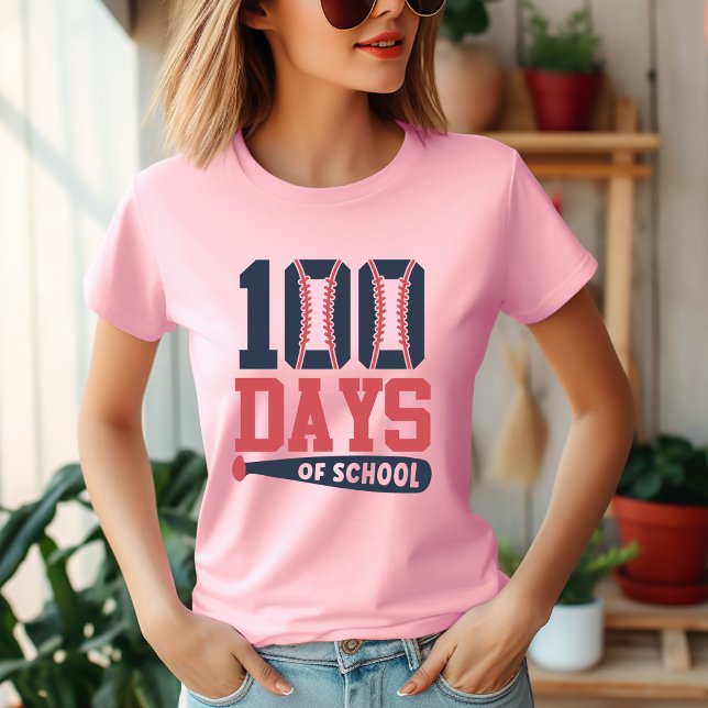 100 (cem) dias de camiseta escolar (Criador carregado)