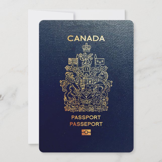 [100] Cobrir de passaporte canadiano (Frente)