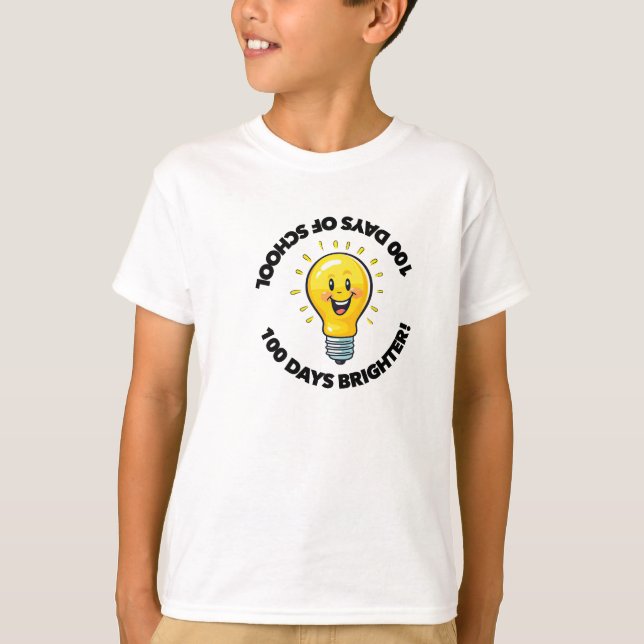 100 days of school 100th day student class T-Shirt (Frente)