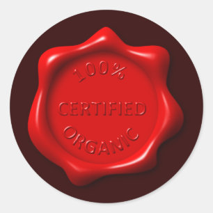 100% de adesivo de cera orgânica certificada redo