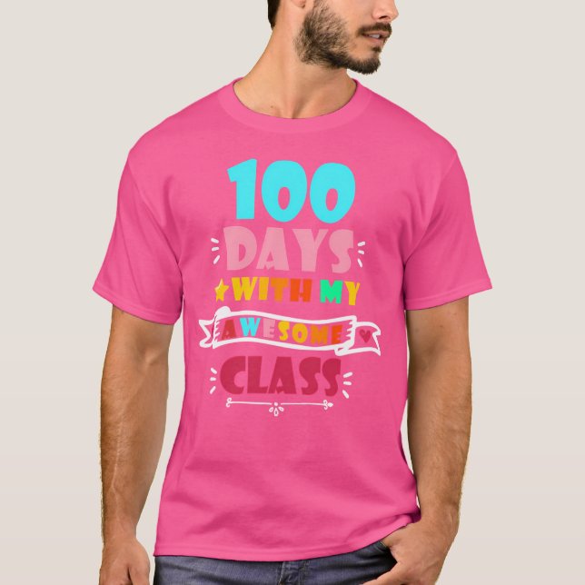 100 Dias Com A Minha Professora De Camisas Da Incr (Frente)
