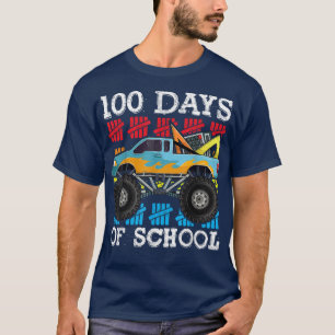 100 Dias De Camisa De Meninos Escolares, Crianças 
