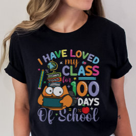 100 Dias De Camisa De Professores Escolares