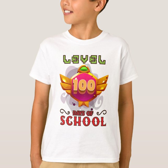 100 Dias De Camisa Escolar |100.o dia Professor (Frente)