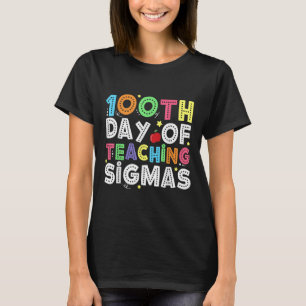 100 Dias De Camisas Escolares Professora 100.º Dia
