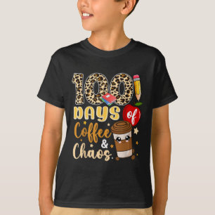 100 Dias De Caos De Café Camisa 100 Dia De