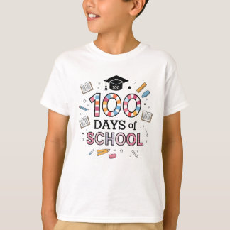 100 dias de T-Shirt escolar