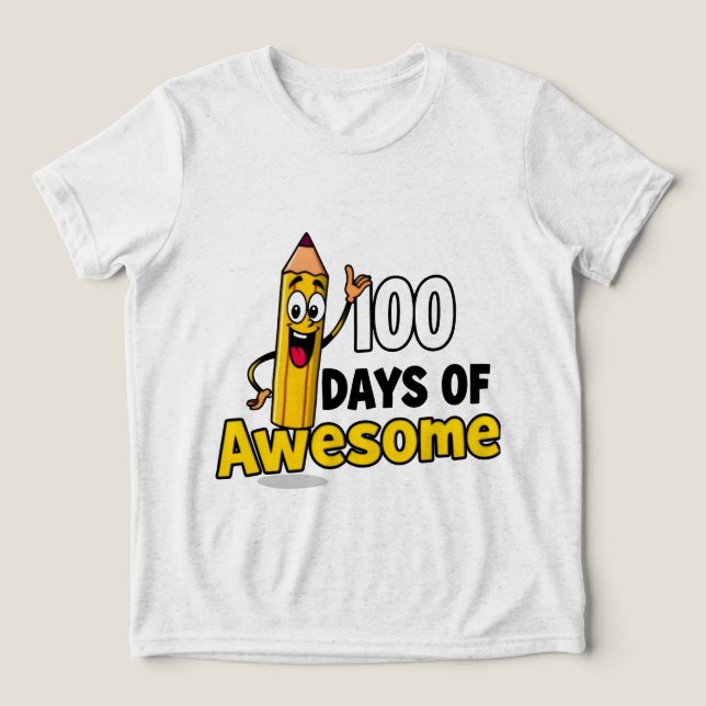 100 dias de uma T-Shirt incrível (Design frontal)