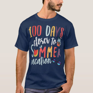 100 dias mais perto das férias de verão T-Shirt