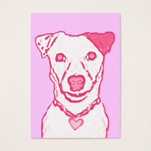 100 namorados cor-de-rosa do filhote de cachorro