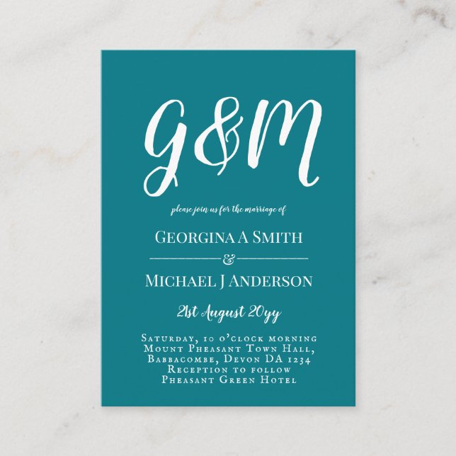 100 x convites para casamento FOTO de orçamento co (Frente)