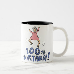 100th Caneca dos presentes de aniversário