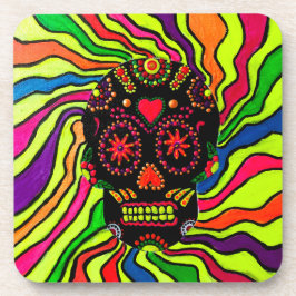 103 - Neon Skull Porta copos