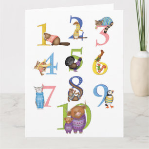 10 Cartão de vazio para animais escoceses