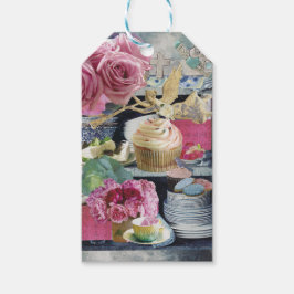 10 Etiquetas de Presente com Angel on Blue