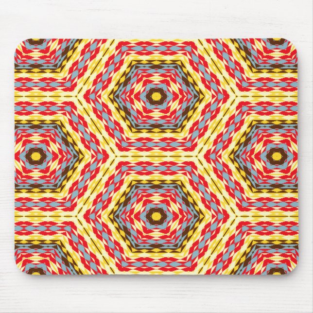 10 Mousepads Indígenas Americanos Modernos (Frente)