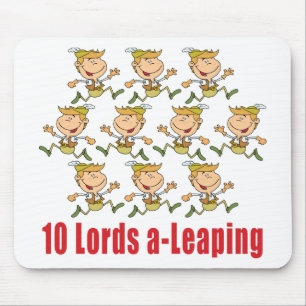 10 senhores um-Pulo Mousepad