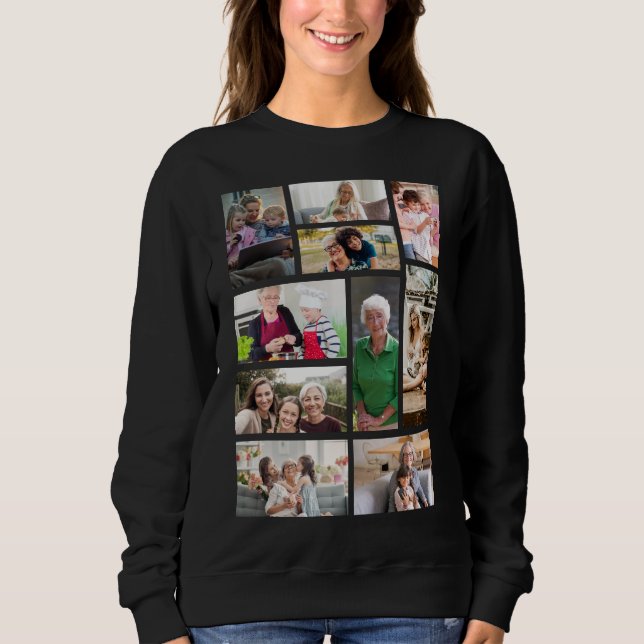 10 T-Shirts de Colagem Personalizada de Fotografia (Frente)
