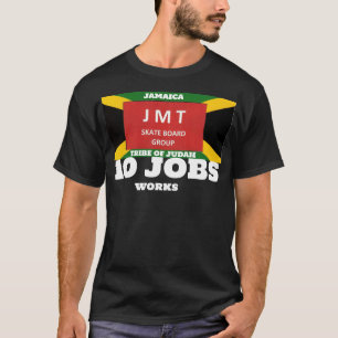 10 TRABALHOS. Camiseta Básica Escura