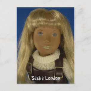 110-4 Sasha London Cartão postal