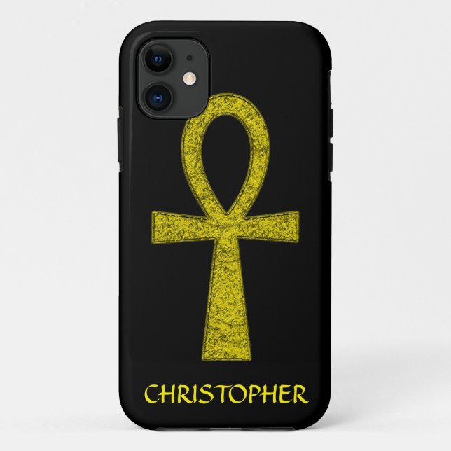 11 Capa amarela para iPhone 5 (Verso)