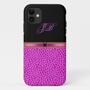 11 Capa Case-Mate para iPhone 5 Rosa Selvagem Preto