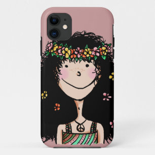 11 Capa de ID para iPhone 5, Garota da Primavera