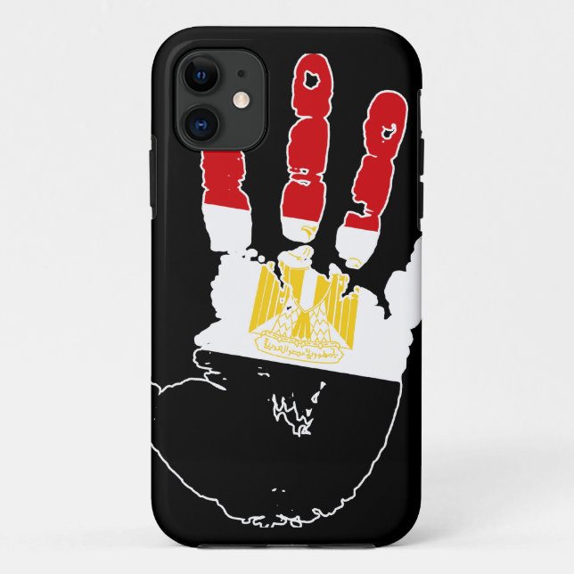 11 Capa para iPhone 5 com impressão de mão do Egito (Verso)