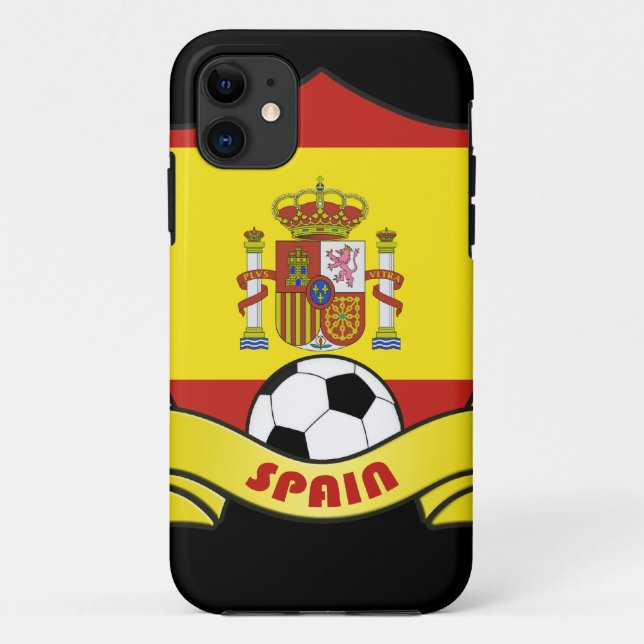 11 Capa para iPhone 5 Futebol Espanha (Verso)