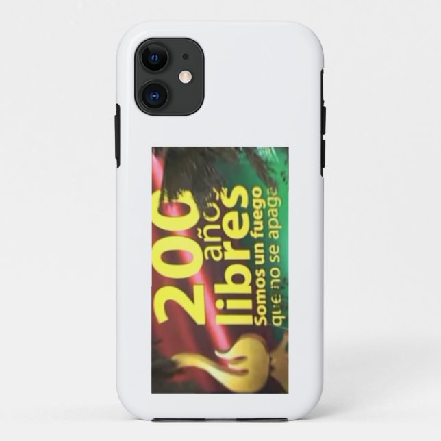 11 Capa para Iphone La Paz 200 años libres (Verso)
