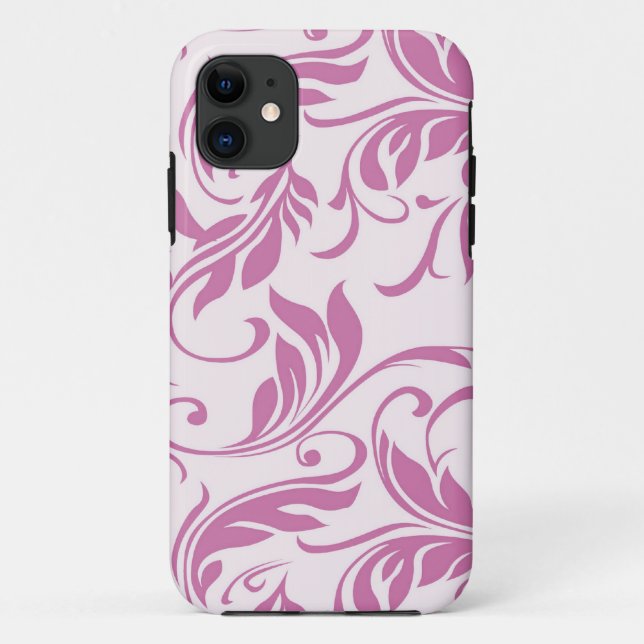 11 Capa Rosa Floral para iPhone 5 (Verso)