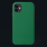 11 Capa Verde para iPhone Estojo Minimalista Fino e O<br><div class="desc">Capinha de iPhone verde fosco com um visual elegante e minimalista e forte proteção para o dia a dia.</div>